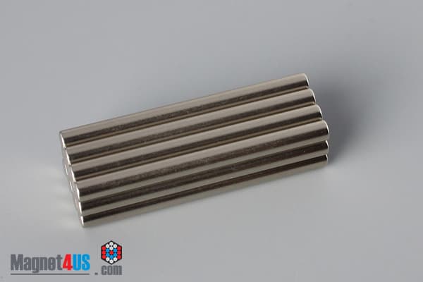1/8" dia. x 1 1/2" N45 Neodymium Cylinder Magnet - photo 4