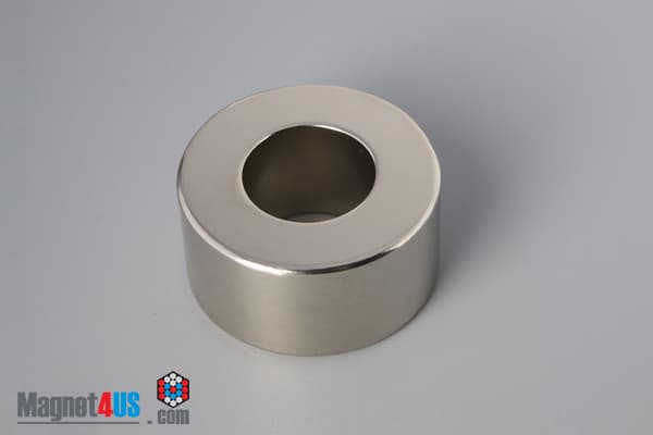 1 1/2" od x 3/4" id x 3/4" N40 Neodymium Ring Magnet - photo 2