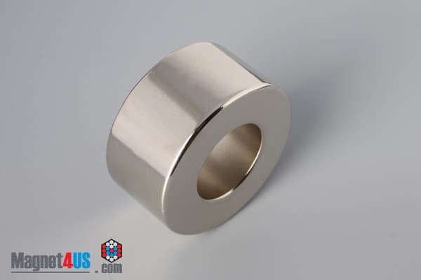 1 1/2" od x 3/4" id x 3/4" N40 Neodymium Ring Magnet - photo 4