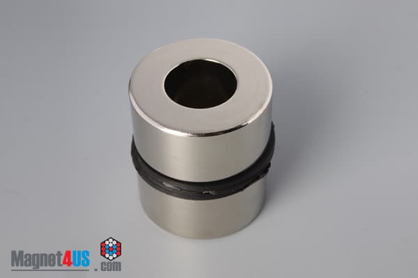 1 1/2" od x 3/4" id x 3/4" N40 Neodymium Ring Magnet - photo 5