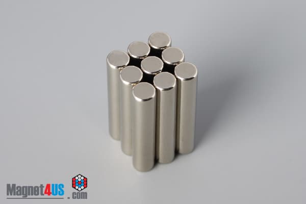3/16" dia. x 1" N40 Neodymium Cylinder Magnet - photo 4