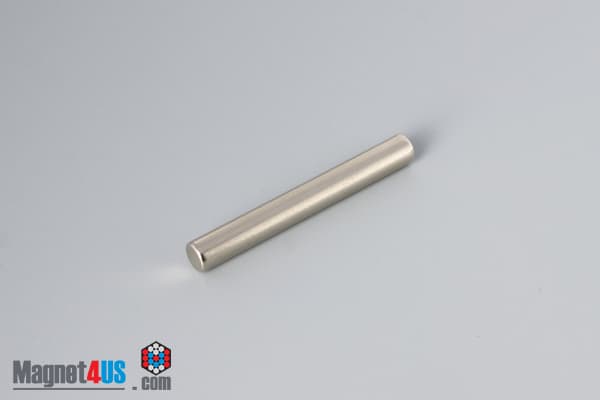 3/16" dia. x 1 1/2" N45 Neodymium Cylinder Magnet - photo 2