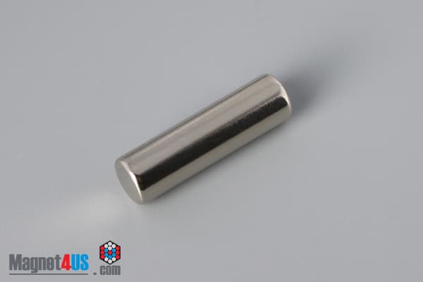 1/4" dia. x 7/8" N40 Neodymium Cylinder Magnet - photo 2