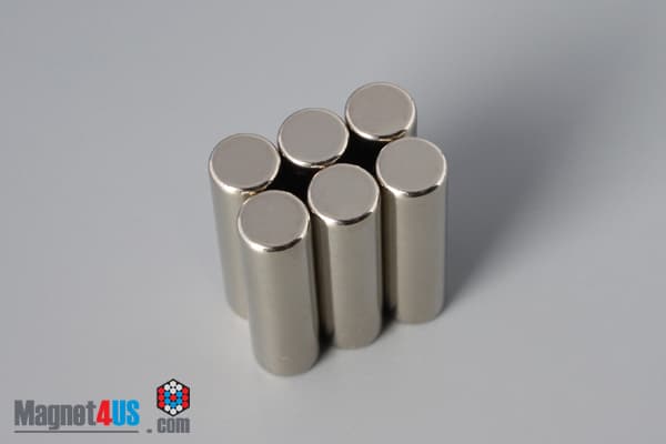 1/4" dia. x 7/8" N40 Neodymium Cylinder Magnet - photo 4