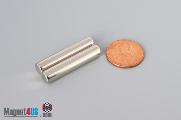 1/4" dia. x 1 1/4" N45 Neodymium Cylinder Magnet - photo 5
