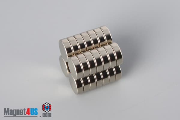 5/16" dia. x 3/32" N45 Neodymium Disc Magnet - photo 4