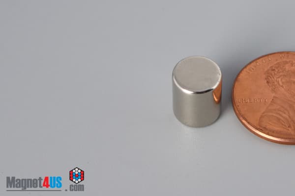 5/16" dia. x 3/8" N40 Neodymium Cylinder Magnet - photo 3