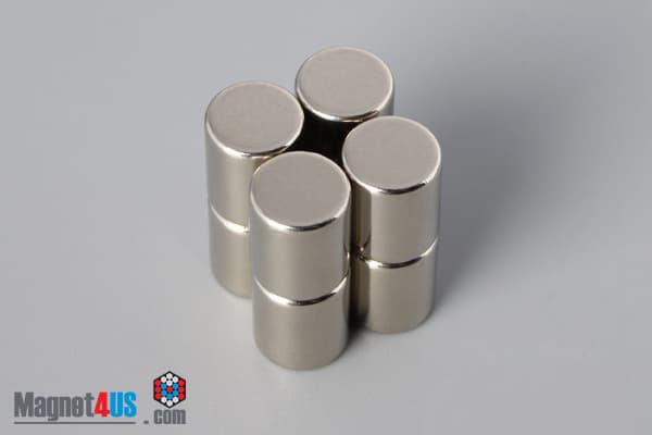 5/16" dia. x 3/8" N40 Neodymium Cylinder Magnet - photo 5