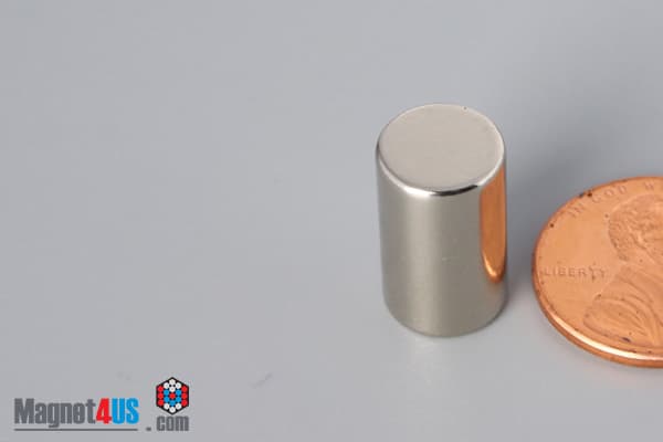 3/8" dia. x 5/8" N40 Neodymium Cylinder Magnet - photo 3
