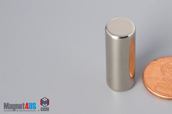 3/8" dia. x 1" N40 Neodymium Cylinder Magnet - photo 3