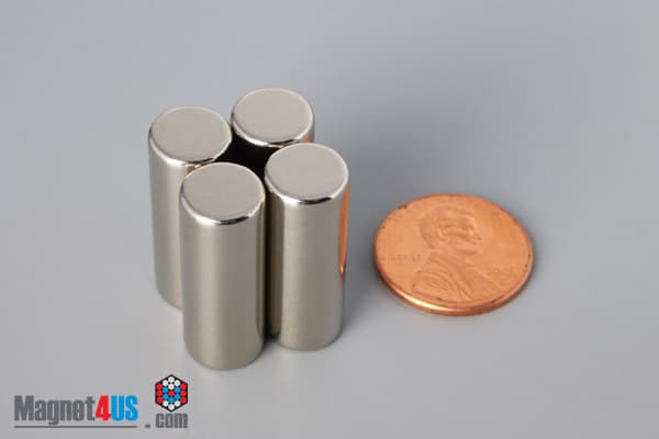 3/8" dia. x 1" N40 Neodymium Cylinder Magnet - photo 5