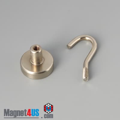 D5/8" x 3/16" #4-40 UNC 2B N38 Pot Magnet - photo 15
