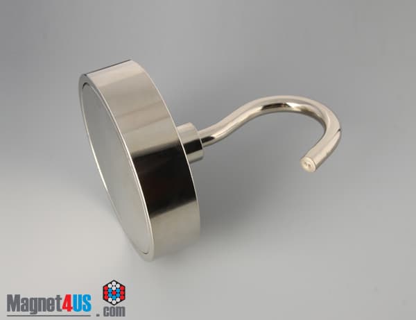 D3" x 3/4" #3/8"-16 UNC 2B N38 Pot Magnet - photo 3