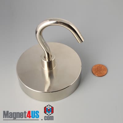 D3" x 3/4" #3/8"-16 UNC 2B N38 Pot Magnet - photo 12