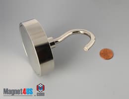 D3" x 3/4" #3/8"-16 UNC 2B N38 Pot Magnet - photo 19