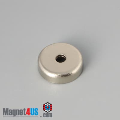 D0.63'' x 0.177'' #4 Screw N38 Pot Magnet - photo 11
