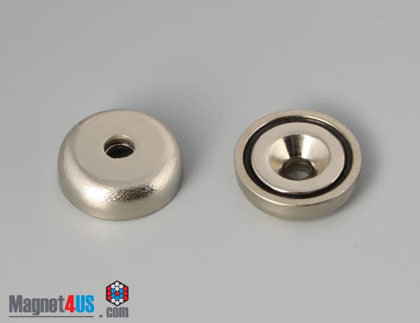 D0.787'' x 0.236'' #6 Screw N38 Pot Magnet - photo 5