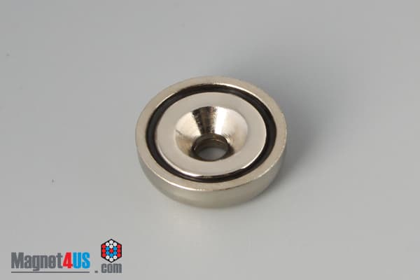 D0.787'' x 0.236'' #6 Screw N38 Pot Magnet - photo 8