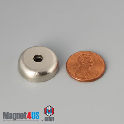 D0.787'' x 0.236'' #6 Screw N38 Pot Magnet - photo 12
