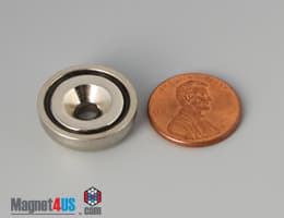 D0.787'' x 0.236'' #6 Screw N38 Pot Magnet - photo 19