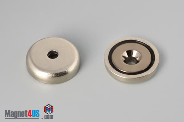 D1" x 1/4" #8 Screw N38 Pot Magnet - photo 10
