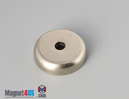 D1" x 1/4" #8 Screw N38 Pot Magnet - photo 16