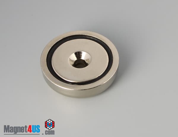 D1 1/2" x 3/8" #10 Screw N38 Pot Magnet - photo 3