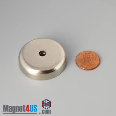 D1 1/2" x 3/8" #10 Screw N38 Pot Magnet - photo 12