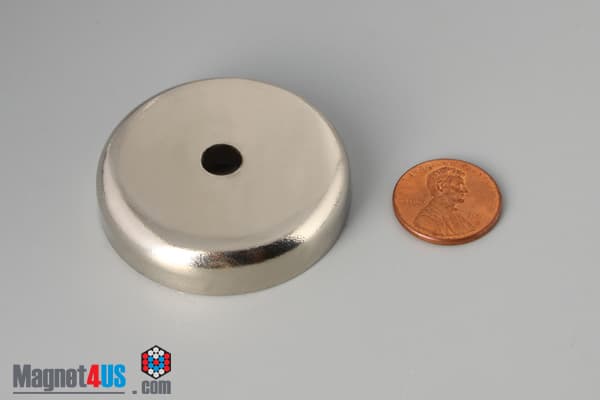D1 3/4" x 3/8" #1/4" Screw N38 Pot Magnet - photo 7