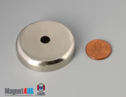 D1 3/4" x 3/8" #1/4" Screw N38 Pot Magnet - photo 17
