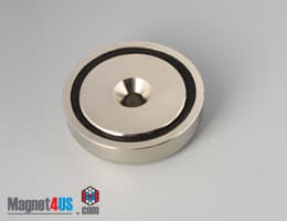 D2" x 1/2" #1/4" Screw N38 Pot Magnet - photo 18
